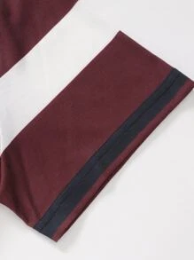 Manfinity 男士撞色POLO衫 - 彩色 - 查看 4