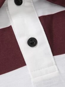 Manfinity 男士撞色POLO衫 - 彩色 - 查看 5