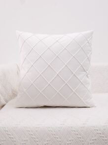 1入組針襇靠墊套不附帶墊芯 - 白色 - 查看 5