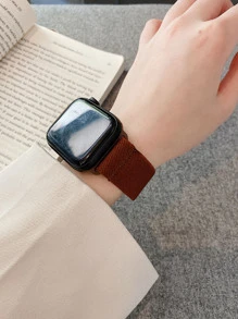 Dây đeo đồng hồ bện tương thích với Apple Watch - Rỉ Nâu - Xem 5