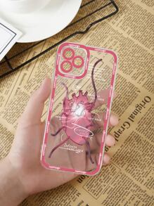 Heart Pattern Clear Phone Case