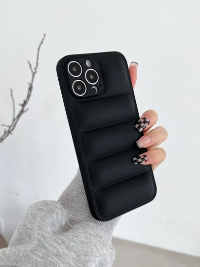 PlainPufferPhoneCase - Popular on SHEIN