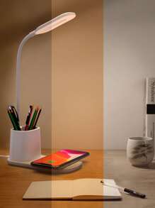 三合一無線充電器 - 白色 - 查看 1