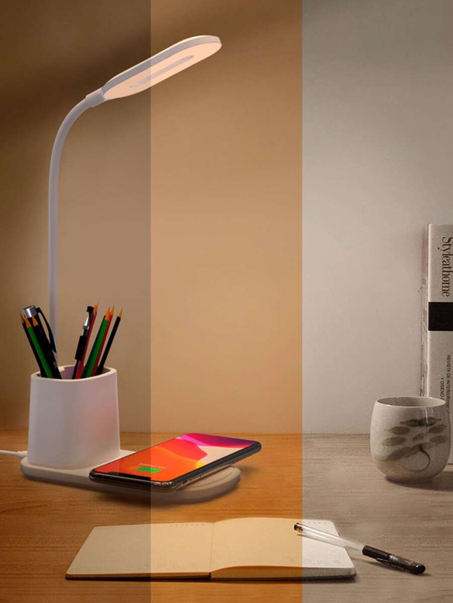 三合一無線充電器 - 白色 - 查看 1