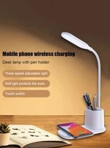 三合一無線充電器 - 白色 - 查看 6