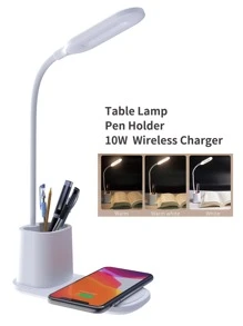 三合一無線充電器 - 白色 - 查看 8