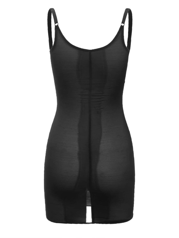 SHEIN SHAPE Sheer Shapewear Slips SHEIN USA