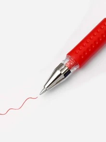 Bộ bút gel 12 chiếc - Đỏ - Xem 4