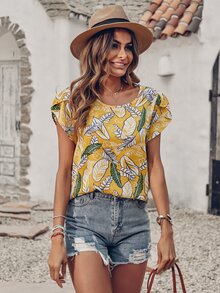 Áo sơ mi nữ Nhiệt đới Boho - Nhiều màu - Xem 5