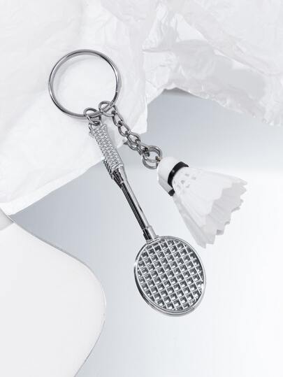 男士休闲运动羽毛球钥匙扣吊坠汽车饰品包包饰品学院风可爱哥特风 Y2K