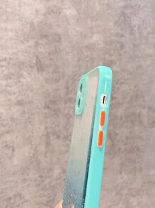 Funda para móvil de ombré brillante - Azul - Ver 3