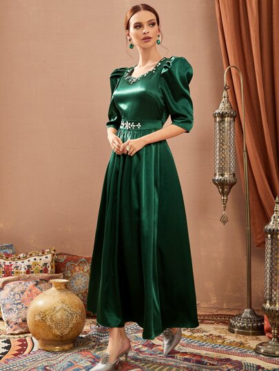 Mac Duggal☆ラインストーン スウィートハートネック ドレス Mac Duggal☆ラインストーン スウィートハートネック ドレス