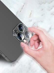 3pcs Tempered Glass Camera Lens Protector Compatible With iPhone 15/15Pro/15Plus/15Promax - Clear - View 2