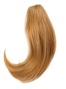 Extensión del pelo recta coleta sintética - Amarillo - Ver 1