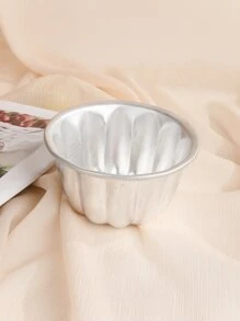 1件素色蛋撻模具 - 銀色 - 查看 1