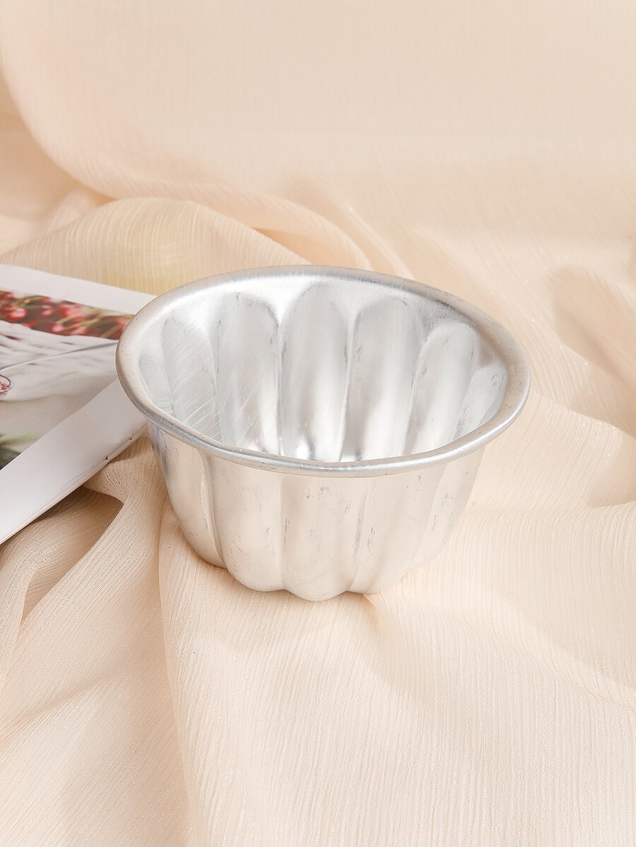 1件素色蛋撻模具 - 銀色 - 查看 1