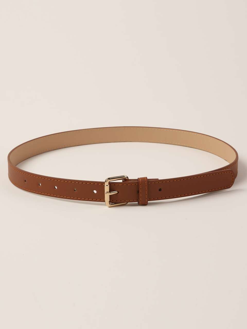 1pc Metal Buckle Belt Summer, School Fall, Autumn, Halloween