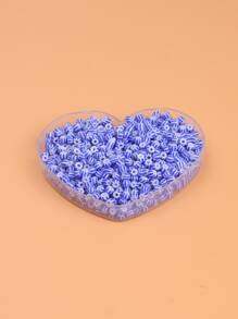 1 gói Phụ kiện trang sức tự làm hạt thủy tinh 4mm - Xanh đậm - Xem 3