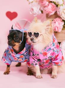 PETSIN 2pcs Heart Design Pet Glasses - Multicolor - View 1