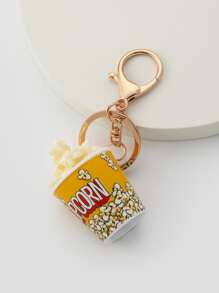 Simulation Food Charm Keychain Casual - Multicolor - View 1