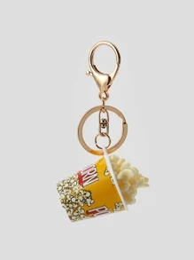 Simulation Food Charm Keychain Casual - Multicolor - View 2
