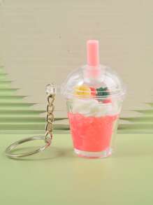 Simulation Food Charm Keychain - Multicolor - View 1