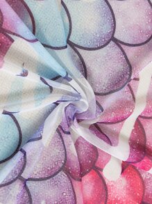 Fish Scales Kimono - Multicolor - View 5