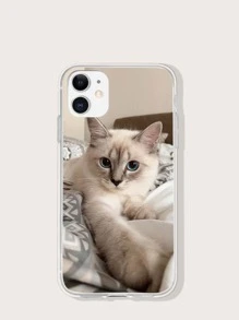 vỏ điện thoại hình con mèo - Nhiều màu - Xem 1