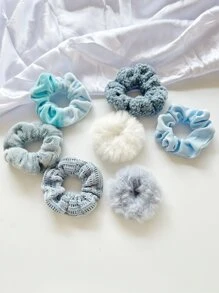 7pcs Minimalist Hair Tie - Multicolor - View 4