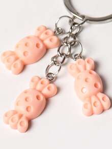 Candy Charm Keychain - Orange - View 3