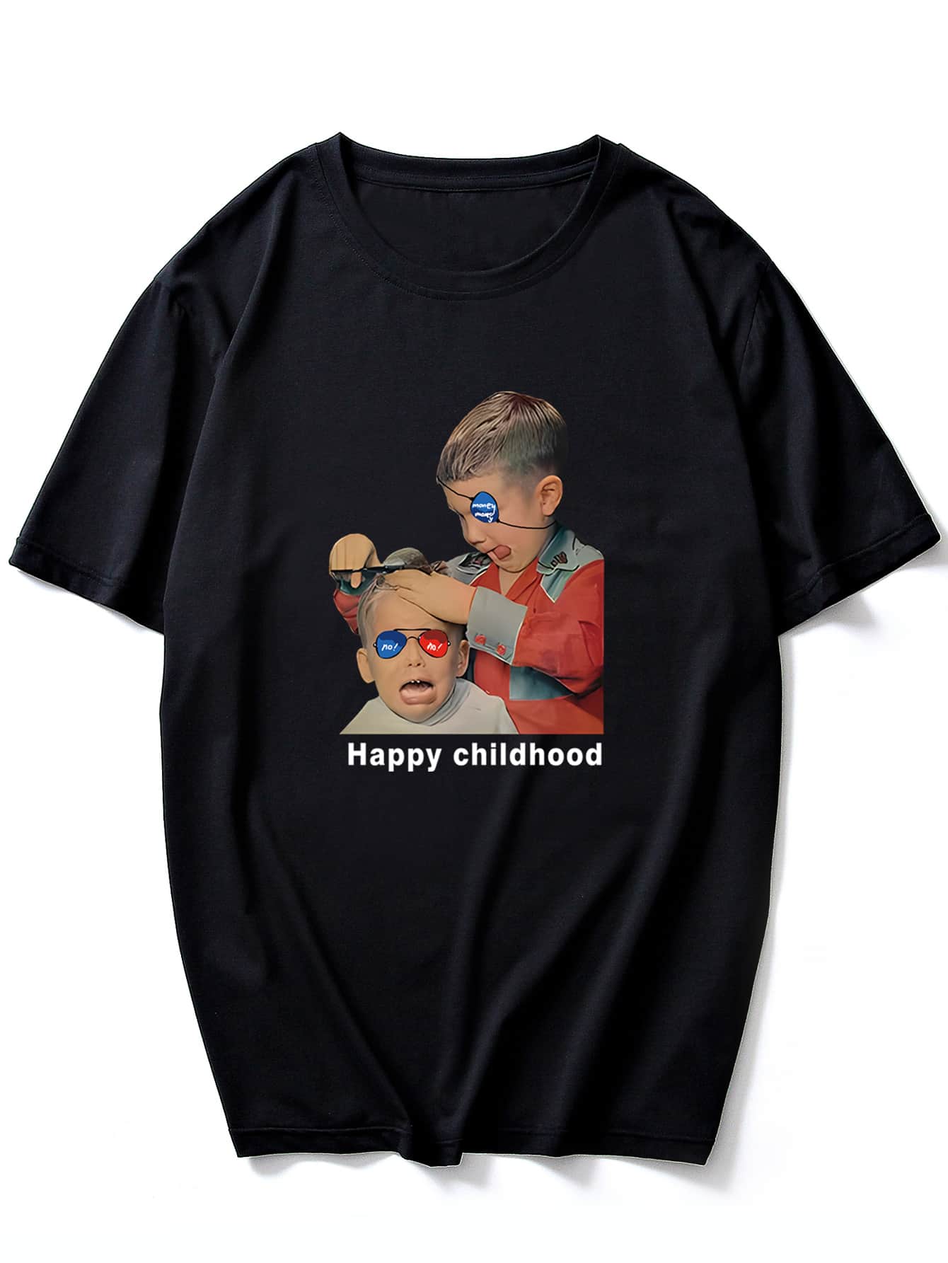 Manfinity EMRG Tops Nam Con số Sẵn sàng - màu đen - Xem 1