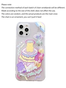 Hộp đựng điện thoại di động hình gấu hoạt hình có dây đeo tay - Nhiều màu - Xem 3