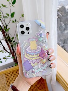 Hộp đựng điện thoại di động hình gấu hoạt hình có dây đeo tay - Nhiều màu - Xem 5