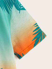 SHEIN Boys Tropical Ombre Tee - Multicolor - View 4