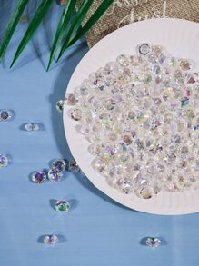 200pcs Decorative Plastic Crystal Confetti - Multicolor - View 1