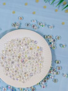 200pcs Decorative Plastic Crystal Confetti - Multicolor - View 3