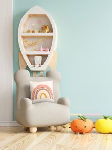 Vỏ gối in họa tiết cầu vồng không có đệm, Vỏ gối dễ thương không có đệm, dành cho phòng ngủ trẻ em - Nhiều màu - Xem 5