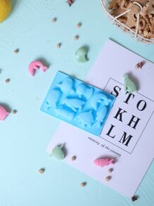 Khuôn sô cô la tự làm 1 cái - Màu xanh lam - Xem 1