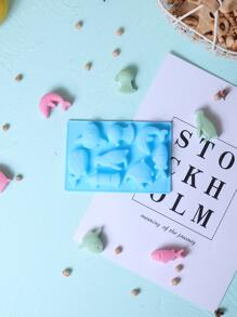 Khuôn sô cô la tự làm 1 cái - Màu xanh lam - Xem 5