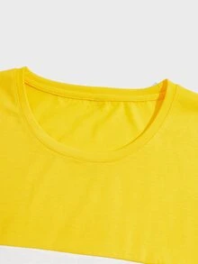 Manfinity Bộ hai mảnh Nam Dây kéo Khối Màu Lá thư Giải trí - Nhiều màu - Xem 3