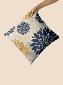 1 In Hình Lá Ngoài Trời Đệm Chống Nước Không Chất Độn, Boho Linen Chống Thấm Nước Có Thể Giặt Trang Trí Vuông Áo Gối Chần Gòn - Nhiều màu - Xem 2