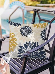 1 In Hình Lá Ngoài Trời Đệm Chống Nước Không Chất Độn, Boho Linen Chống Thấm Nước Có Thể Giặt Trang Trí Vuông Áo Gối Chần Gòn - Nhiều màu - Xem 4