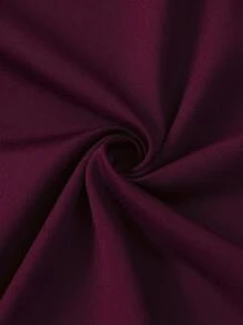 Toddler Girls Crown And Letter Graphic Tee - Maroon - View 3