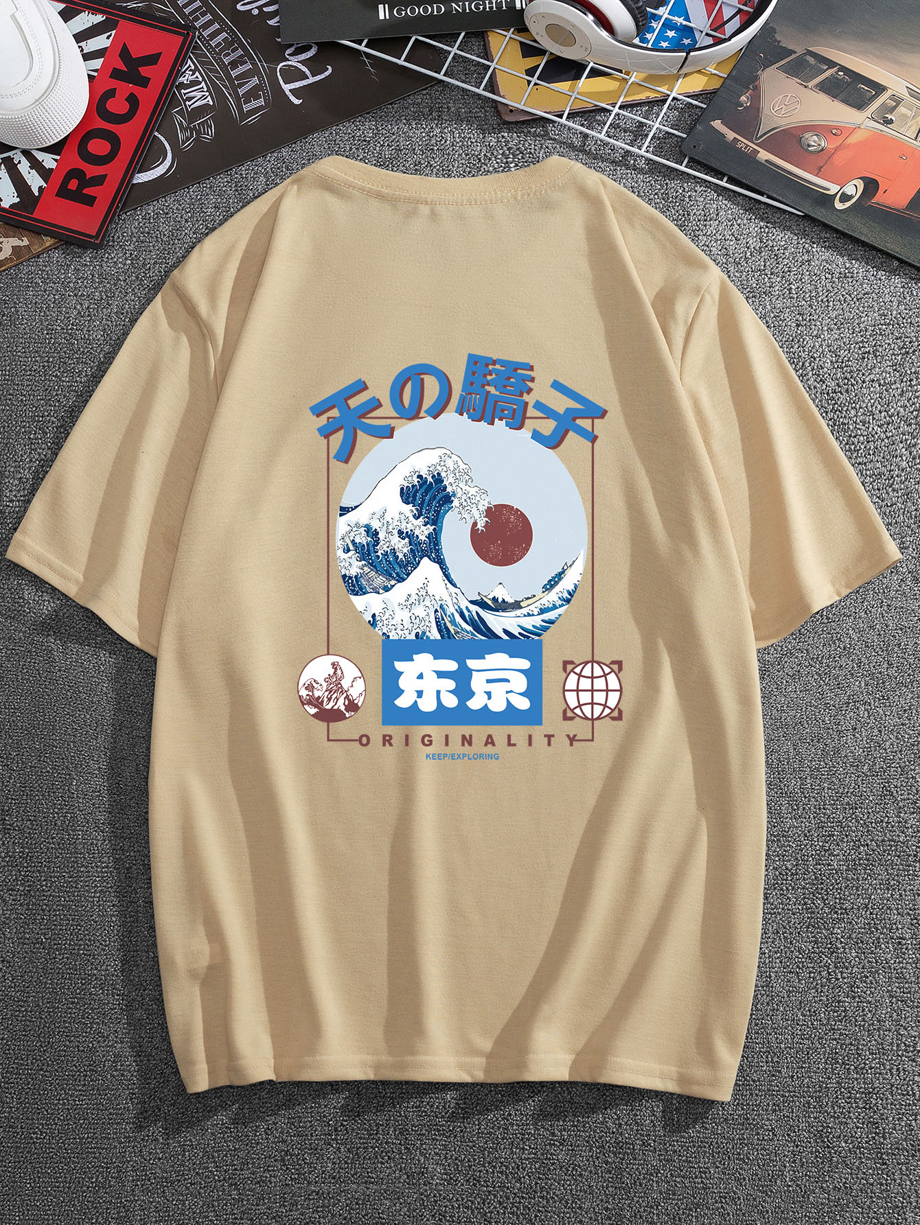 Men Japanese Letter Graphic Tee | SHEIN USA