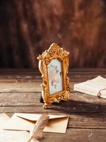 復古浮雕相框 - 金色 - 查看 2