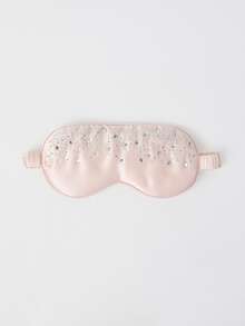 MOTF PREMIUM 16MM 100% SILK RHINESTONE EYE COVER - Pink - View 2