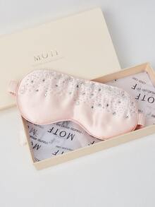 MOTF PREMIUM 16MM 100% SILK RHINESTONE EYE COVER - Pink - View 9