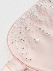 MOTF PREMIUM 16MM 100% SILK RHINESTONE EYE COVER - Pink - View 8