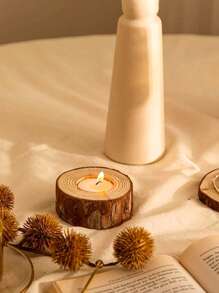 1 cái giá đỡ nến bằng gỗ - Nhiều màu - Xem 2