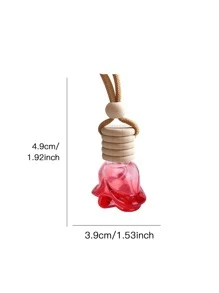 車香水瓶懸掛裝飾物 - 紅色 - 查看 3